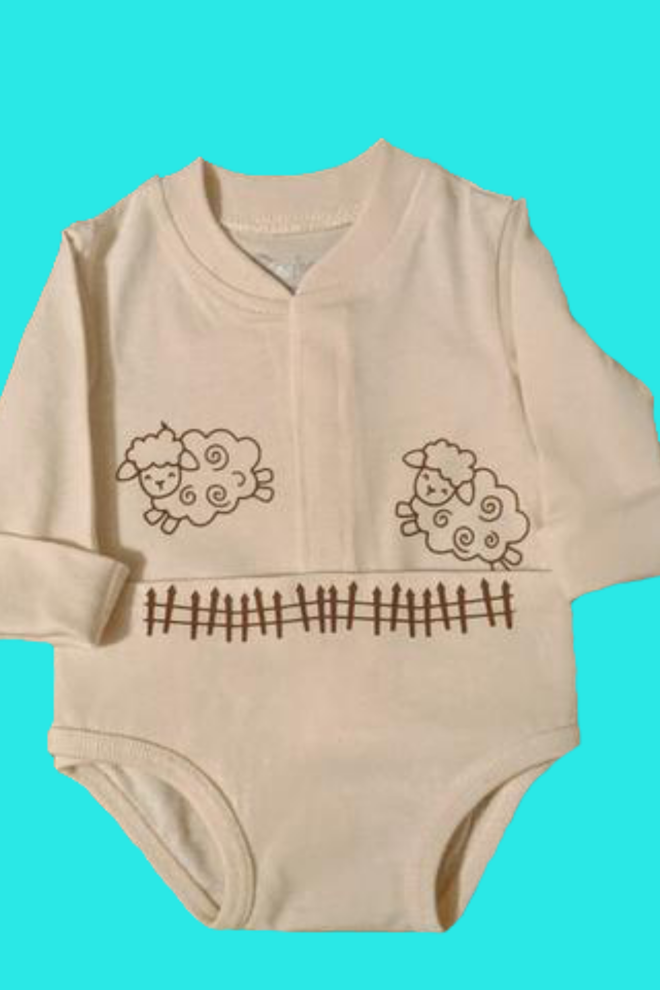 Counting Sheep Baby Bodysuit